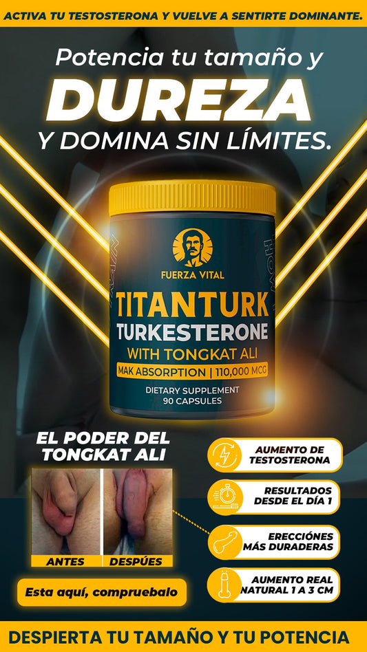 TITAN TURK|  Más grosor, más fuerza, más control.